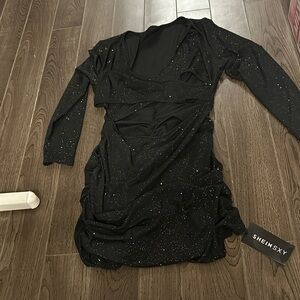Black sparkly dress